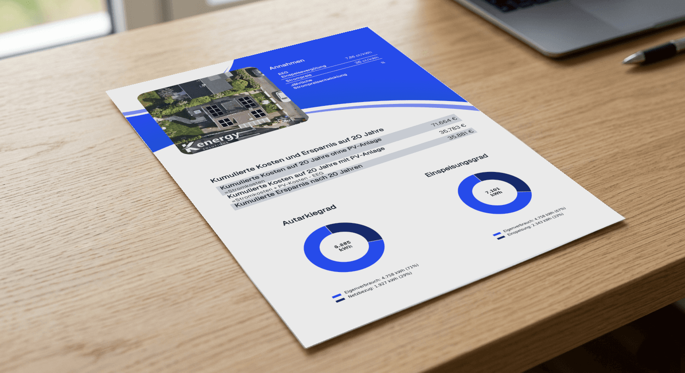 Individuelles PV-Angebot PDF